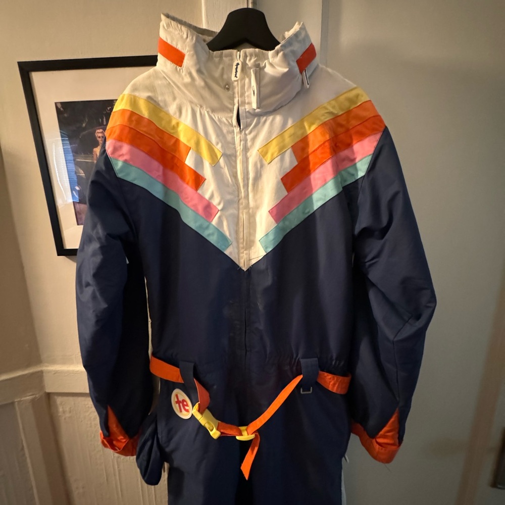 Santa Fe Shredder Ski Suit “Rainbow” SIZE LARGE